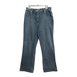 St John Sport Blue Boot Cut Jeans with Full Length Leg 10